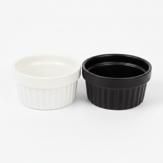 RAMEKIN 7.5*4.5CM CERA 陶瓷小碟 IN1014