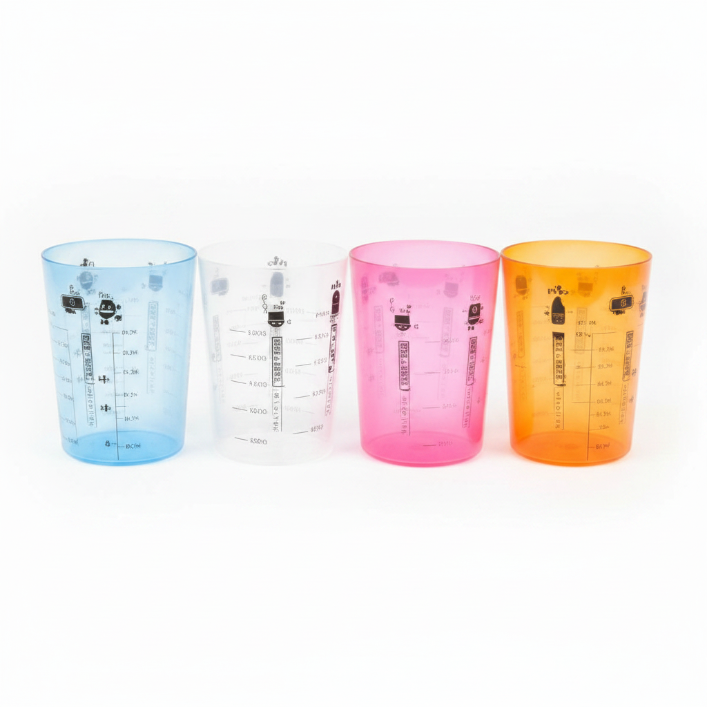 MEDIDOR VASO 500ML PLASTICO 塑料量杯 NS071166ZX