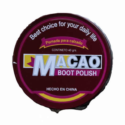 POMADA MARRON LATA OF 40G 棕色鞋油罐装40克 KPOMOF(5801)