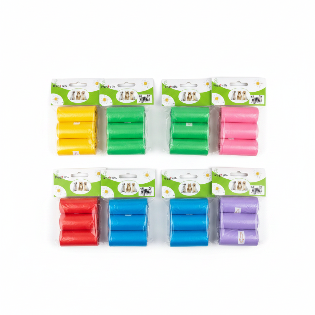 SET DE 3 BOLSAS MASCOTA 狗垃圾袋*3 00685