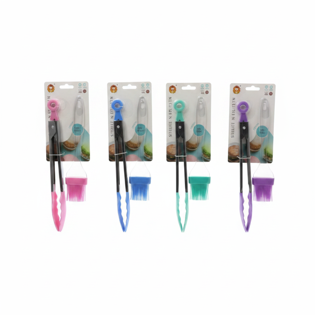 SET PINCEL PINZA SILICONA 硅胶刷夹 DA316