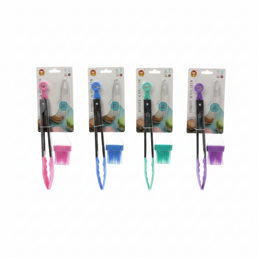 SET PINCEL PINZA SILICONA 硅胶刷夹 DA316