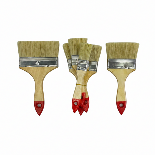 CEPILLO PARA PINTURA 4 PULGADAS 四寸红头木柄漆刷 DD-9438