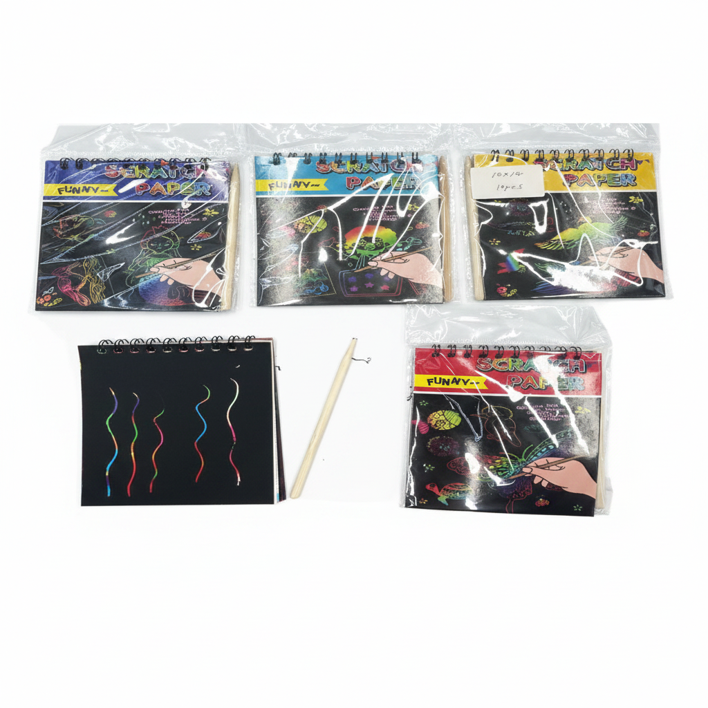 CUADERNO MAGICA COLOR 刮刮画本10*14CM DD-80186(2003)