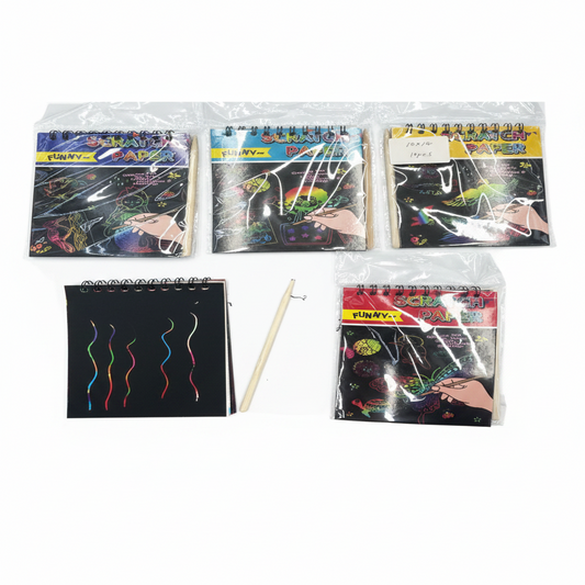 CUADERNO MAGICA COLOR 刮刮画本10*14CM DD-80186(2003)