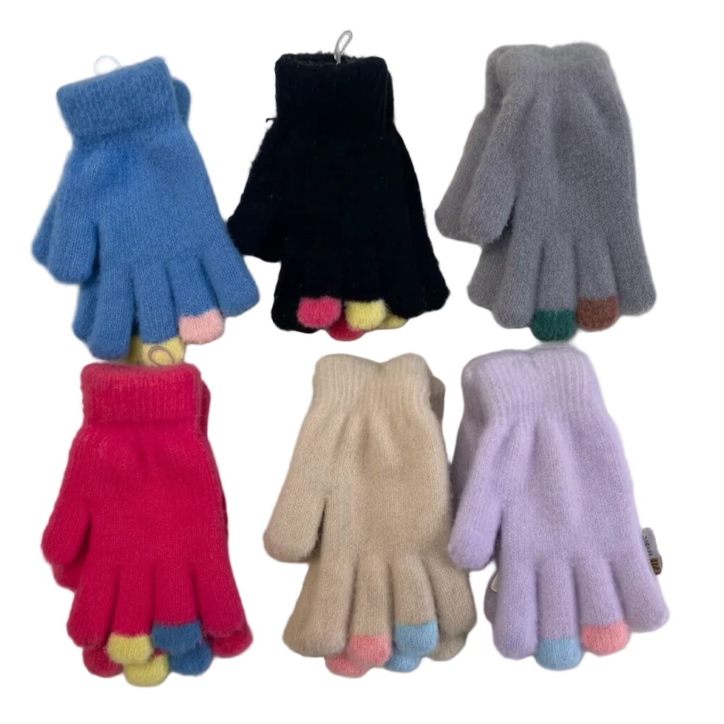 GUANTES DE NINIOS *12 儿童手套12双装 DD-80656
