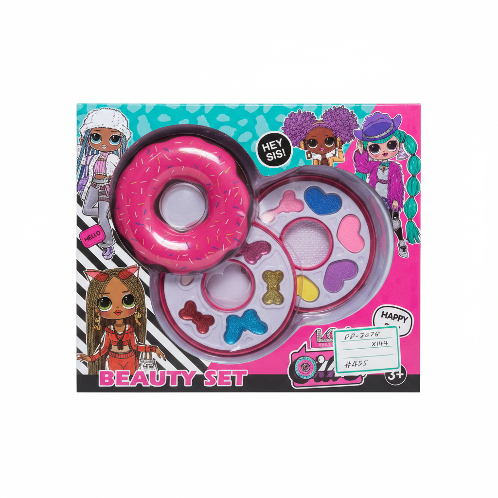 JUEGO DE COSMETICO SOMBRA 甜甜圈眼影玩具 DD-7028