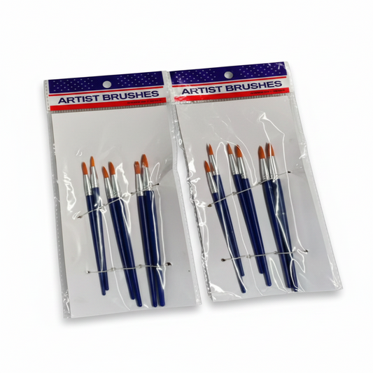 SET DE PINCEL *6 FINO 小尖头画笔六件套 DD-80058