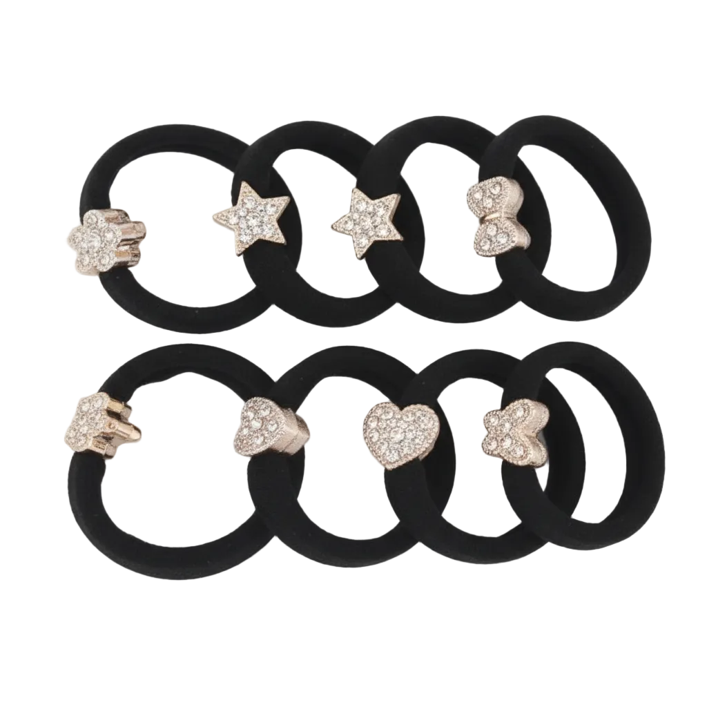 COMITA *50U 黑色头绳 4BH-1076