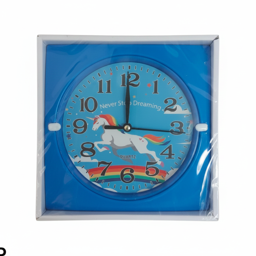 RELOJ DE PARED 小卡通方型时钟 AB-40044