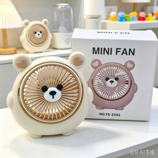 VENTILADOR MINI FAN 卡通桌面风扇 10511
