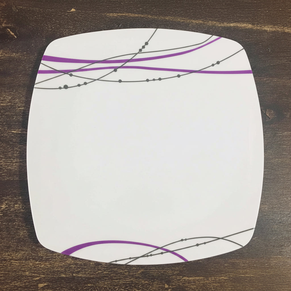 PLATO CUAD 25CM 方盘30102 1010-1-1724