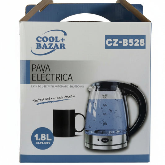 PAVA ELETRICA 1.8L 玻璃烧水壶11528