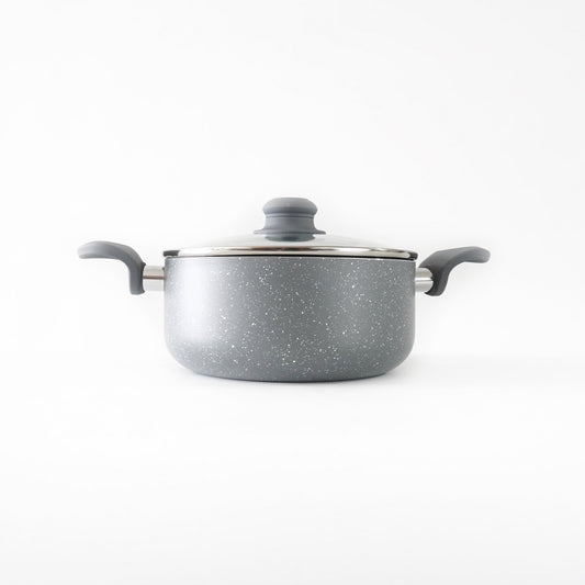 CACEROLA 22CM GRANITO 蓝牌锅 HS6008-22