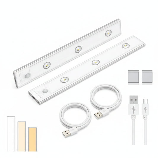 BARRA LED ANCHA 30CM C/SENSOR 宽感应灯30CM H63-009G30
