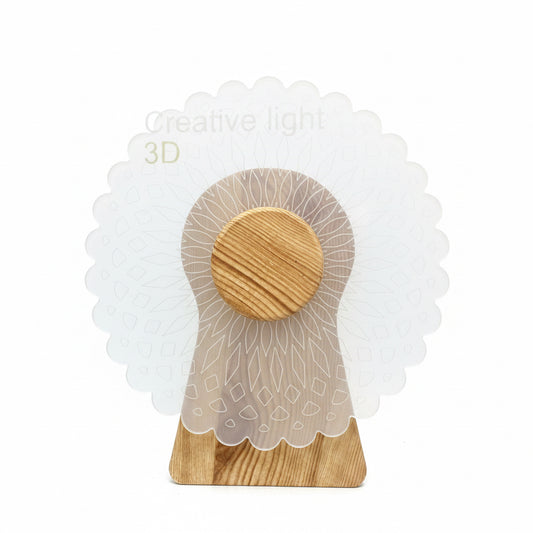 LED 3D CREATIVE 旋转灯 G76-008G3