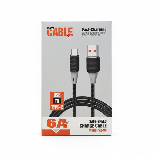 CABLE USB A TIPOC 6A 1M C口6安充电线 C-553