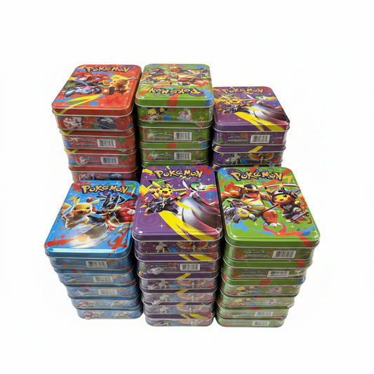 CAJA DE CARTA POKEMON 宝可梦卡牌铁盒 ABC-XV 5369