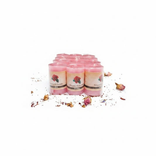 VELAS 5CM C/PERFUME*12 蜡烛带香味X12 MISVELAS9