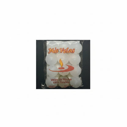 VELAS MINI D/NOCHE*12 蜡烛小 MISVELAS