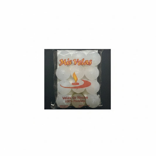 VELAS MINI D/NOCHE*12 蜡烛小 MISVELAS