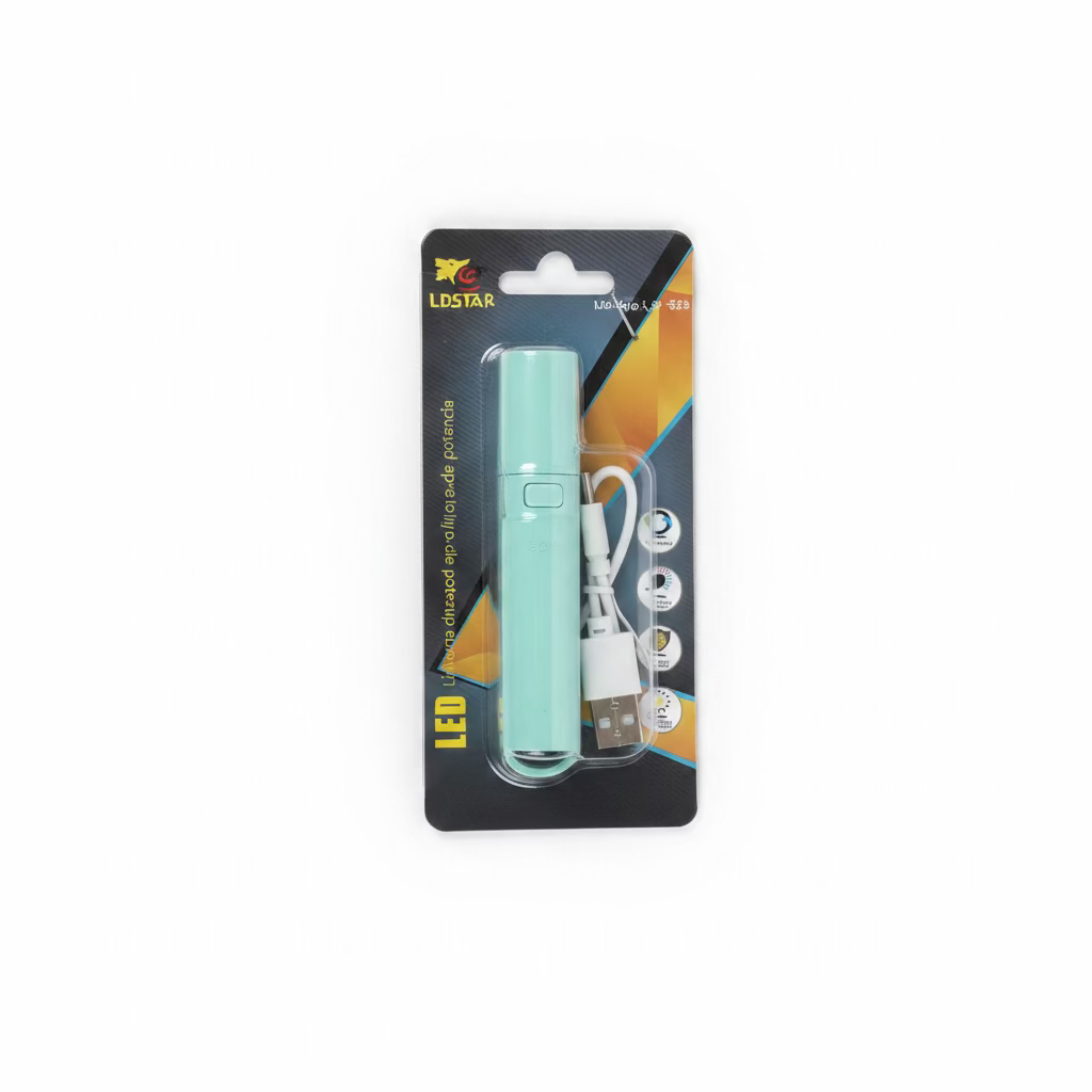 LINTERNA LED CON USB 小型手电筒可充电 AB-30288