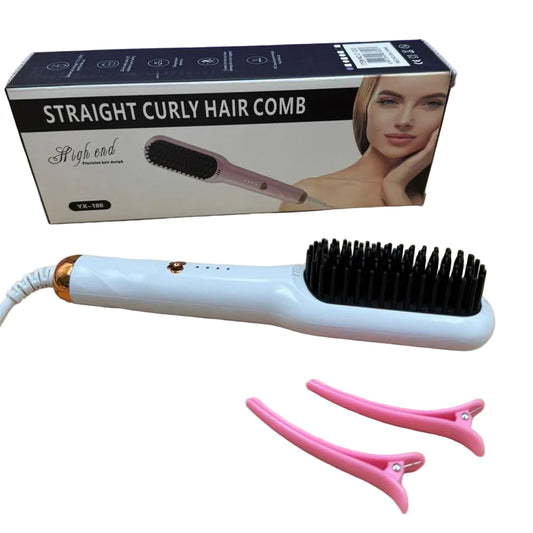 ALISADOR ELEC PELO ENCHUFE 插电直发梳 C-1203