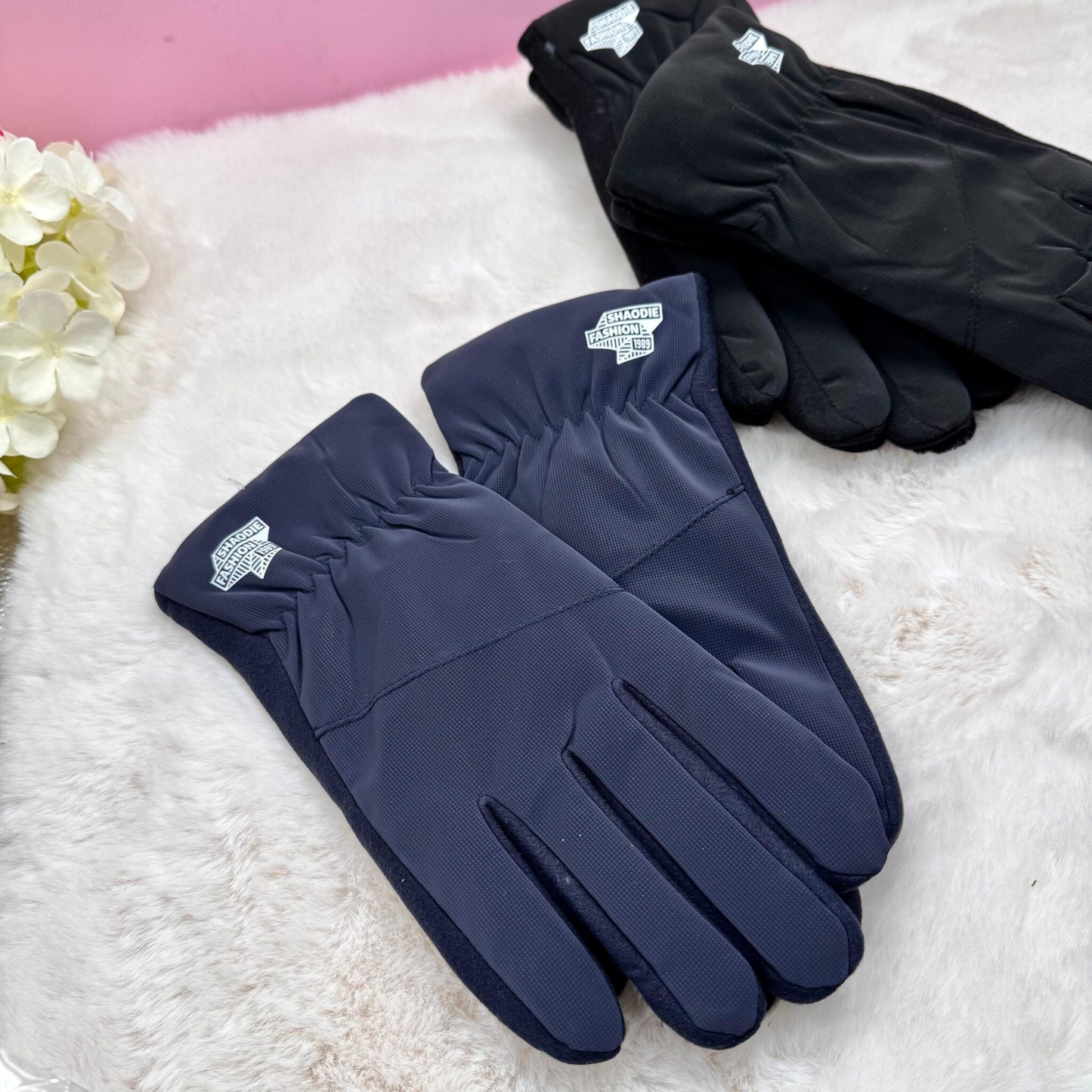 GUANTES GRANDE HOMBRE 男式字母款手套 ABC-38067-3