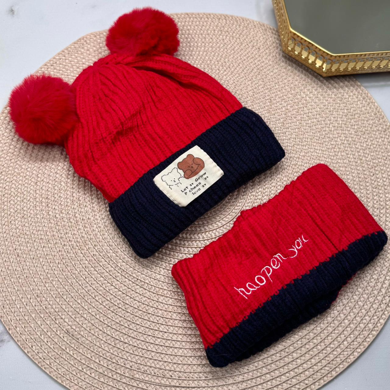 GORRO INFANTIL 儿童针织帽 ABC-37696-1
