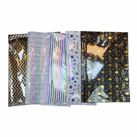 PAPEL REGALO 70*100CM X20张 亮片礼品纸 P-33