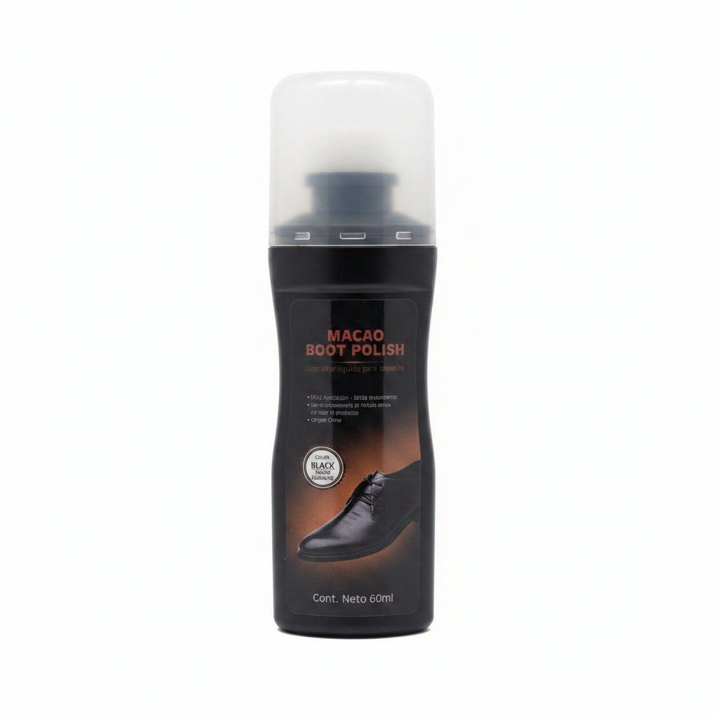 POMADA NEGRO LIQUIDA 60ML 黑色鞋油瓶装60克 KPLN(8941)