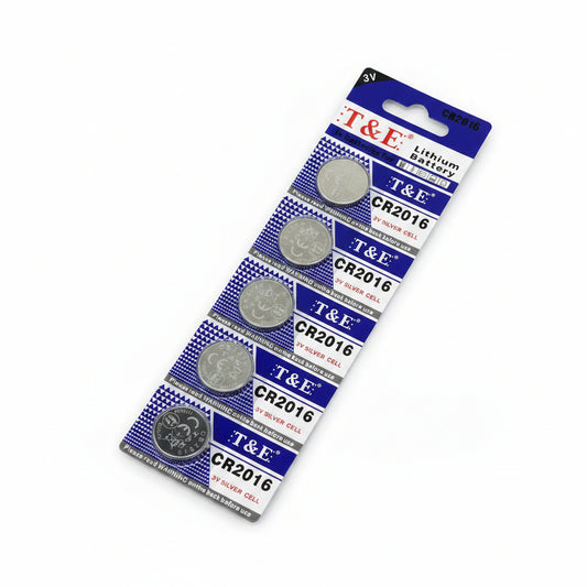 PILA DE RELOJ CR2016 *5 纽扣电池五件套 DD-7112(0302)