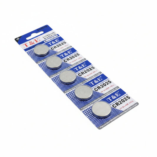 PILA DE RELOJ CR2025 *5 纽扣电池五件套 DD-7110(0319)