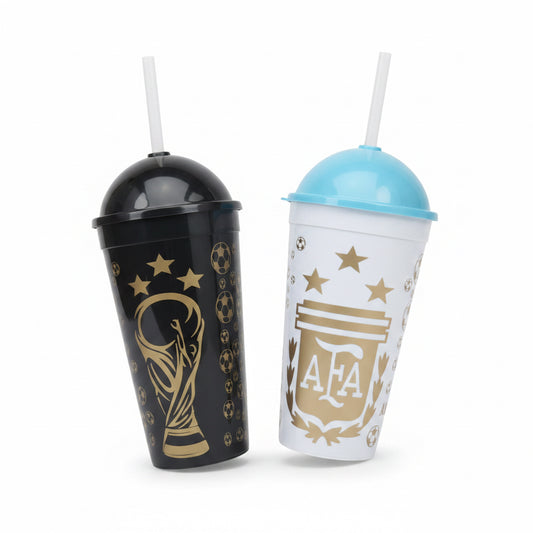 VASO AFA MUNDIAL 阿根廷吸管杯 AFAVAMOSARGENTINA