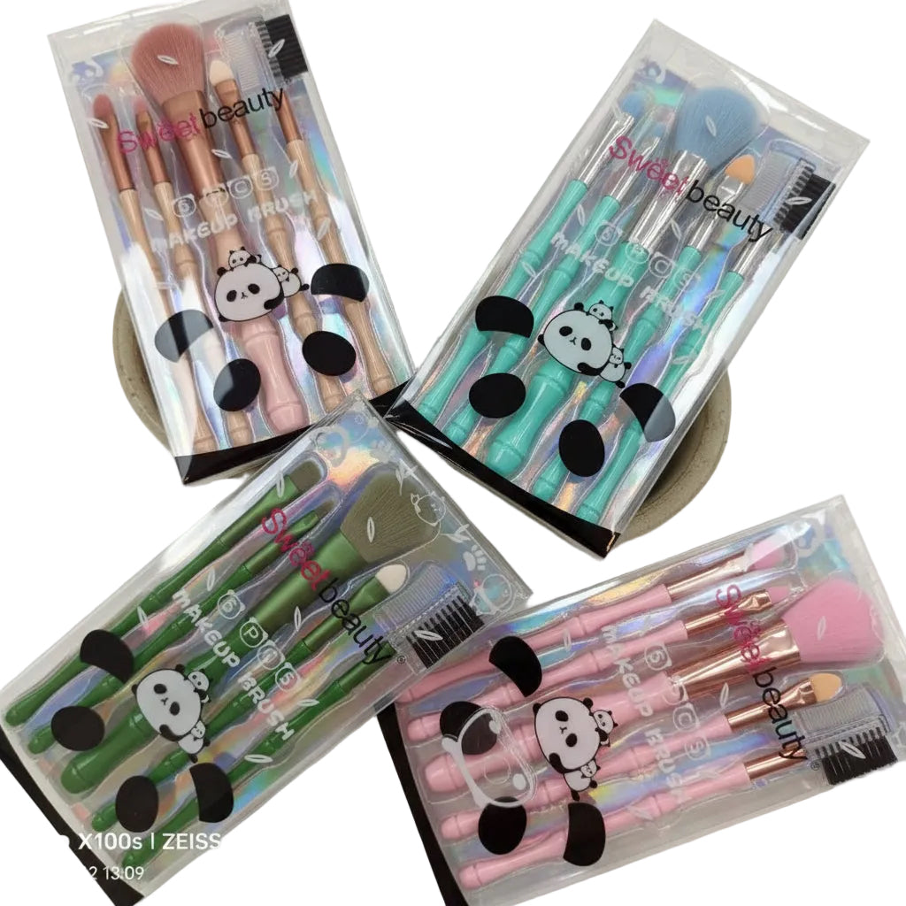 BROCHES COSMETICO 5PCS 化妆刷子五件套 G87-001K5(SZ-494)