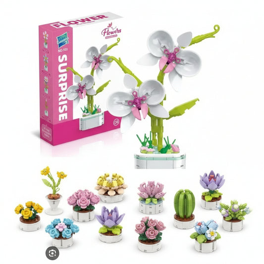 BLOQUES FLORES 积木花 6971236141109