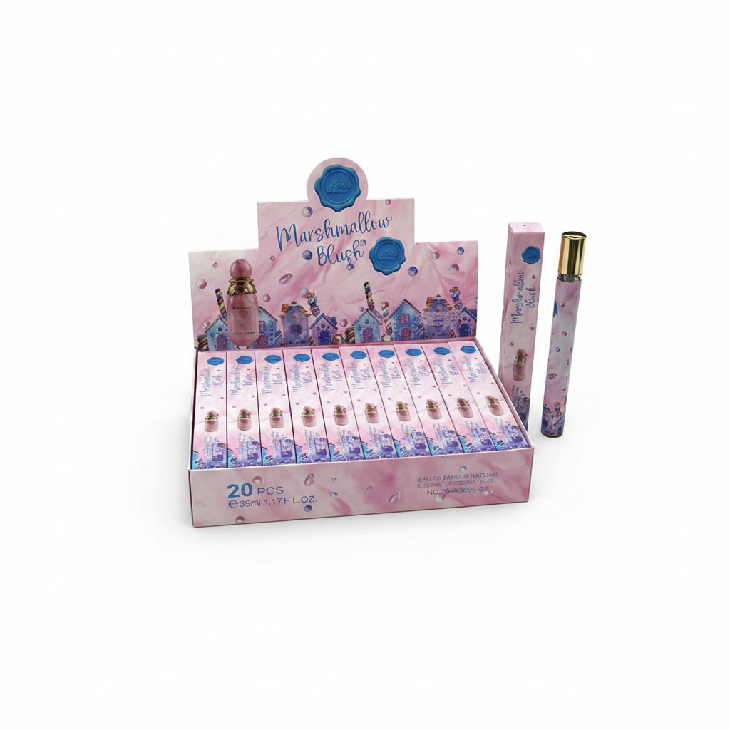 PERFUME TUBITO 35ML MARSHMALLOW BLU 细管阿拉伯香水062819