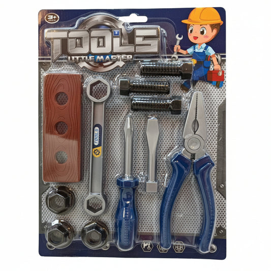 SET DE HERRAMIENTAS AZUL 玩具五金工具套装 HW21103119(624083)
