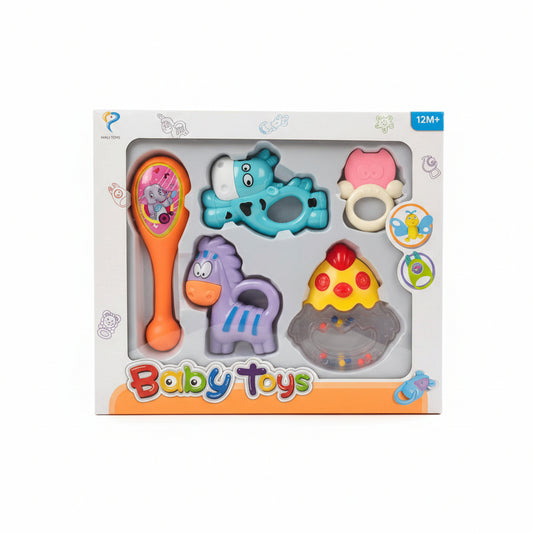 SONAJERO *5 28*5*25CM 婴儿摇铃玩具五件套 HW21027305(625955)
