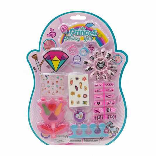 SET DE ACCESORIOS P/UNIAS 女孩玩具美甲套装 HW25130702(625123)