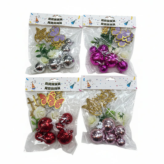 TOPPER DECO CUMPLE 生日蛋糕装饰 LF-26012