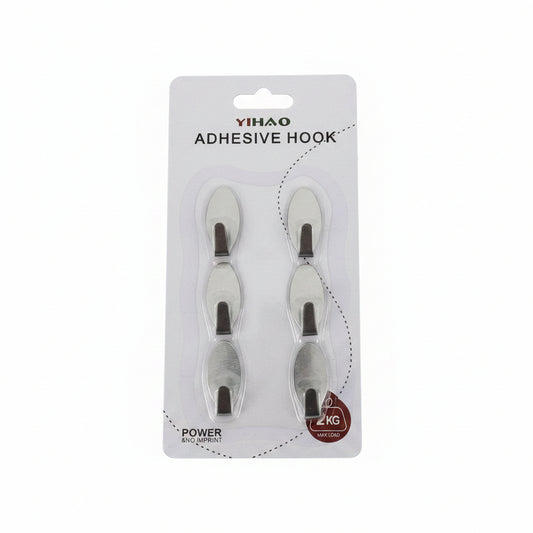 COLGADOR ACERO INOXIDABLE 6PCS不锈钢挂钩	LF-4085