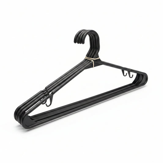 PERCHA NEGRA *4 黑色衣架四件	DA338