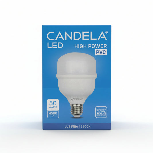 LED ALTA POTENCIA 50W CANDELA 节能灯泡	LMP2048（086186）