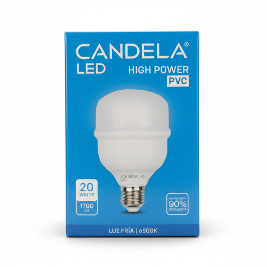 LED ALTA POTENCIA 20W CANDELA 节能灯泡 	LMP381(080900)
