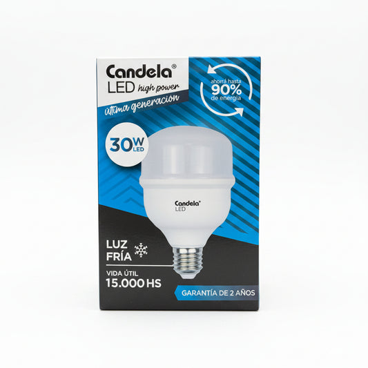 LED ALTA POTENCIA 30W CANDELA 节能灯泡 	LMP382(0917)