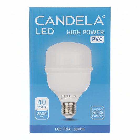 LED ALTA POTENCIA 40W CANDELA 节能灯泡	LMP383(080924)