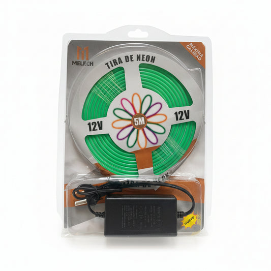 TIRA D/NEON LED VERDE 5M 绿色灯带 MELECH-86/3868