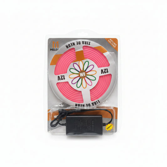 TIRA D/NEON LED ROSA 5M 粉色灯带 MELECH-89/4162