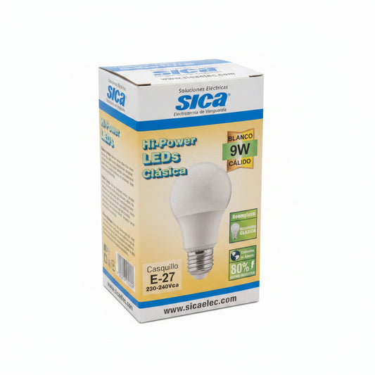 FOCO LED 9W CALIDA SICA 暖色9瓦灯泡 911528